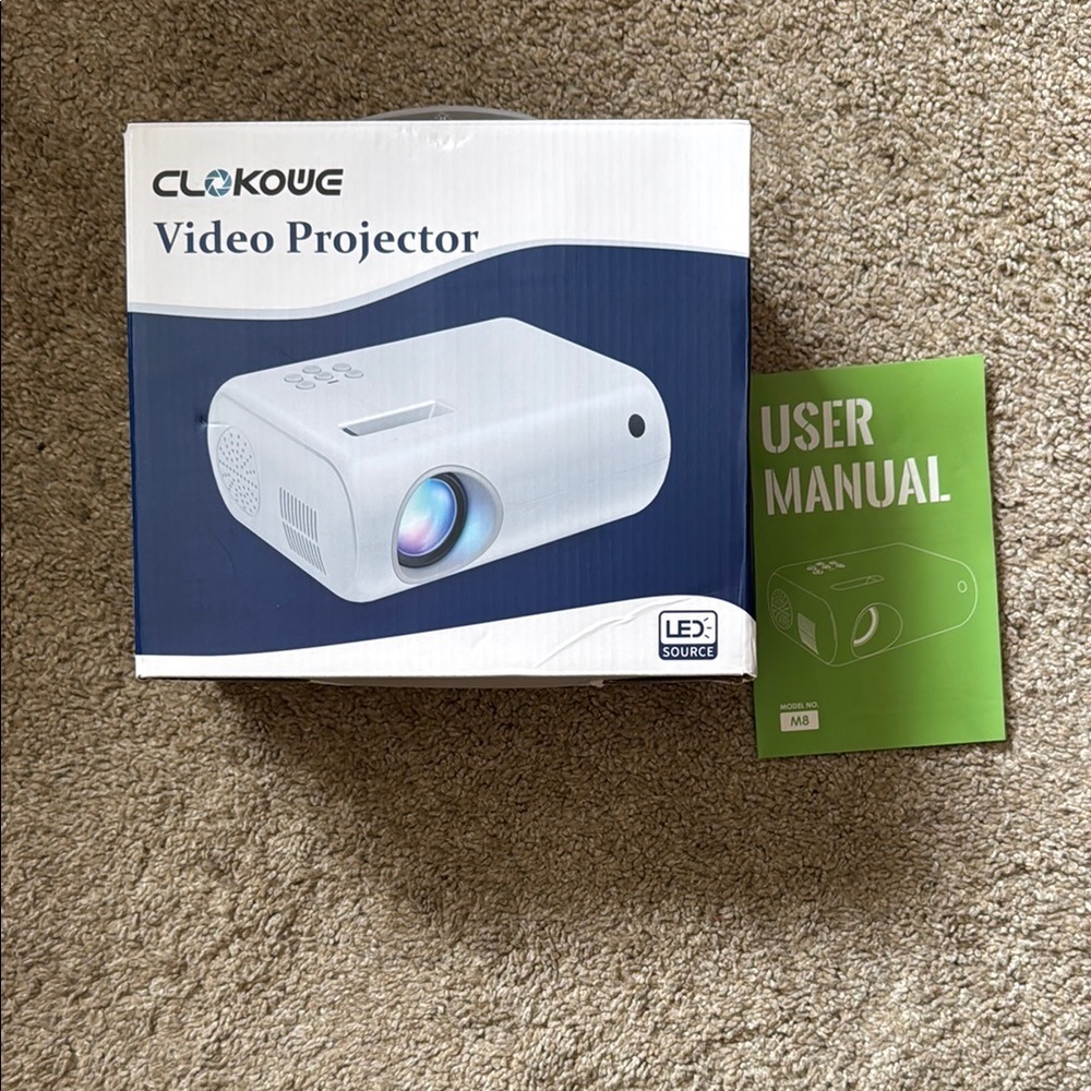 CLOKOWE Video Projector